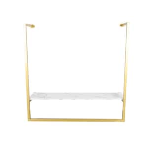 Gold Iron U-shape Clothes Rack 39.37 in. x 39.37 in.