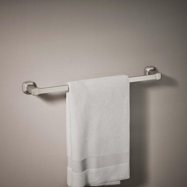 Numista 24 in. Towel Bar in Brushed Nickel
