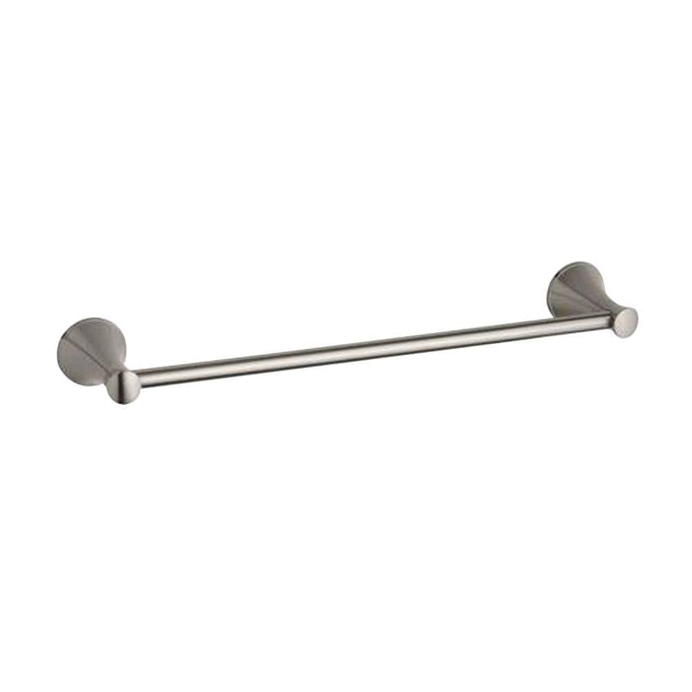 KOHLER Coralais 24 in. Towel Bar in Vibrant Brushed Nickel