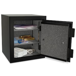 Onyx 1.01 cu. ft. Fireproof Home and Office Safe with Electronic Lock, Matte Black