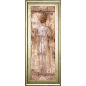 "Grecian Bath Il" By Fressinier Framed Print Abstract Wall Art 42 in. x 18 in.