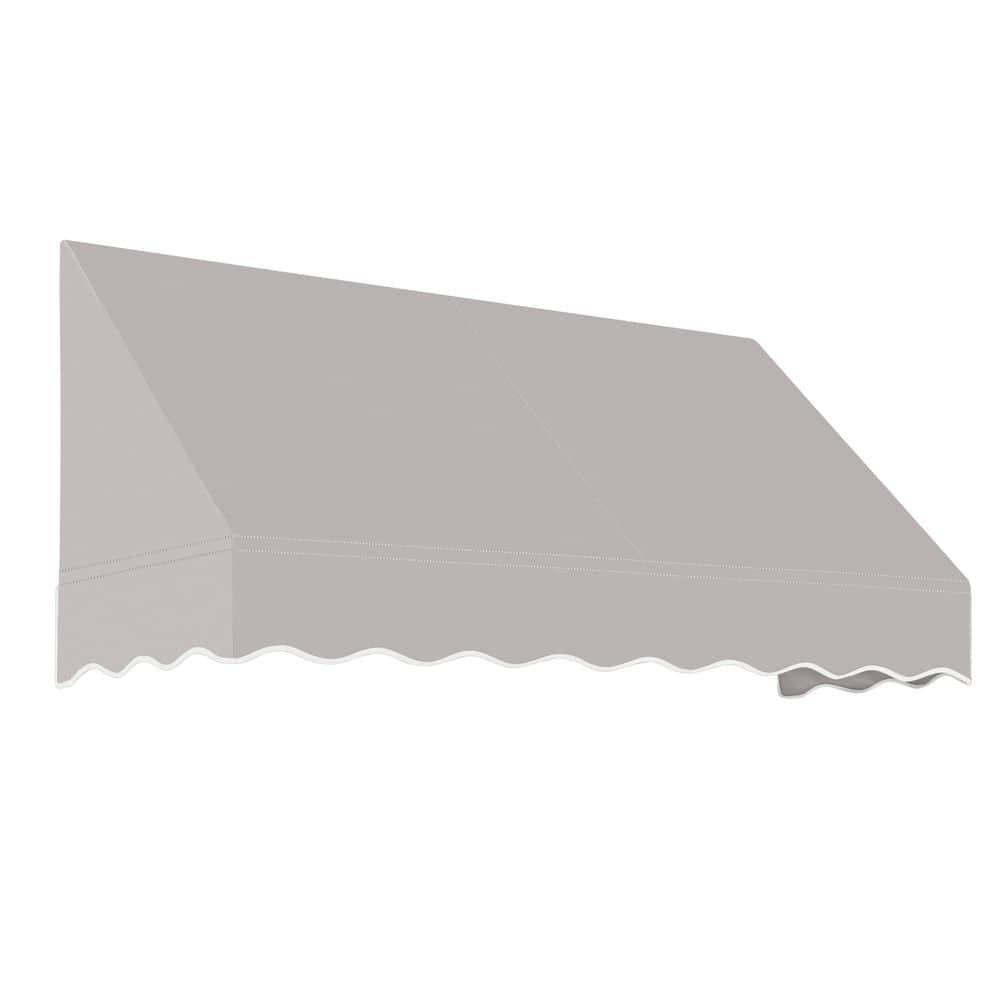 7.38 ft. San Francisco Acrylic Fabric Fixed Awning (88.5 in. W x 24 in. H x 36 in. D) in Gray price history on PriceWatchPro