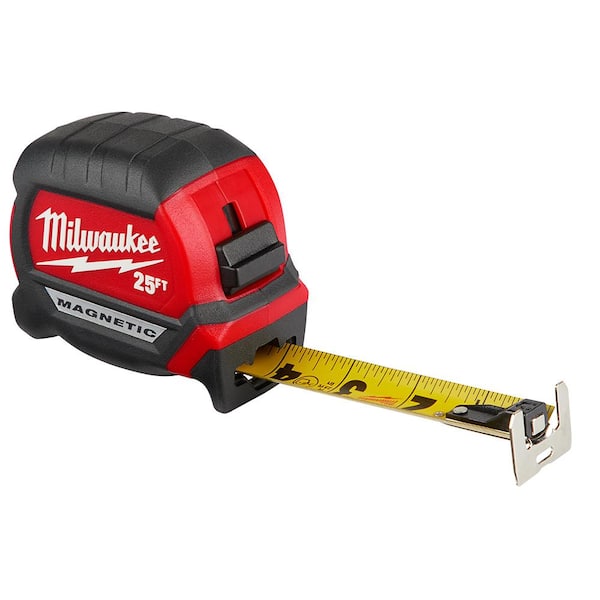Milwaukee 15 in. Ultimate Jobsite Backpack with 25 ft. x 1 in. Compact  Magnetic Tape Measure 48-22-8201-48-22-0325 - The Home Depot