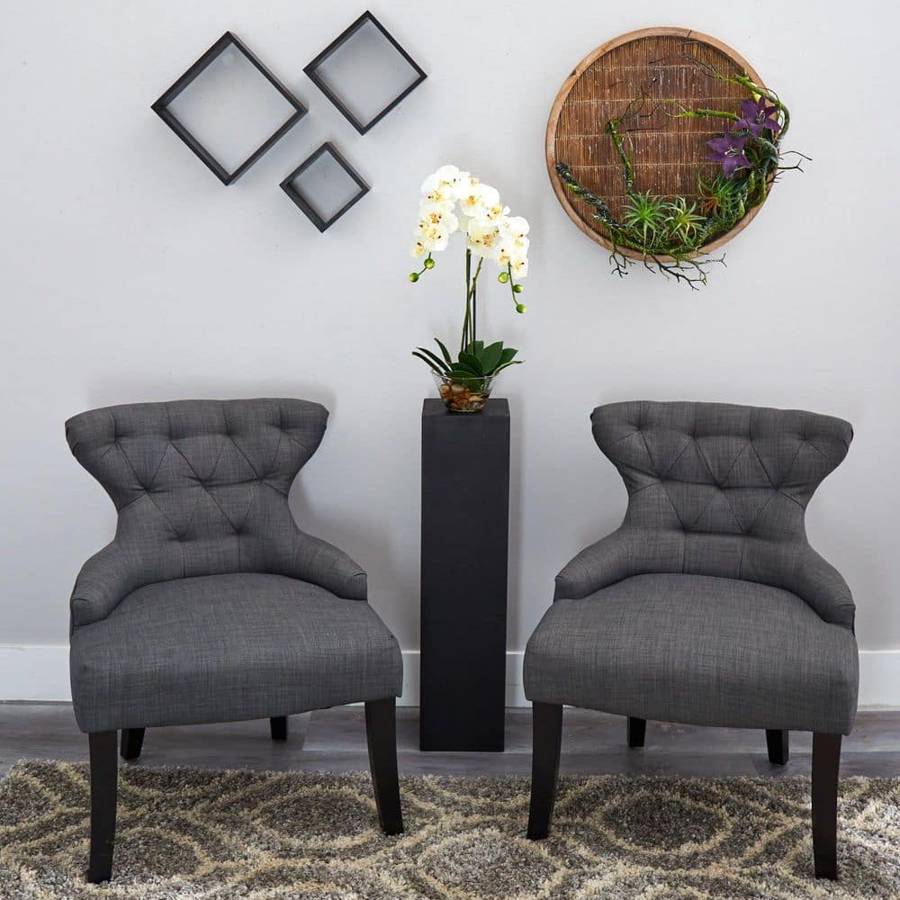 Orchid Elegance 29'' White Phalaenopsis Outdoor Tabletop Arrangement