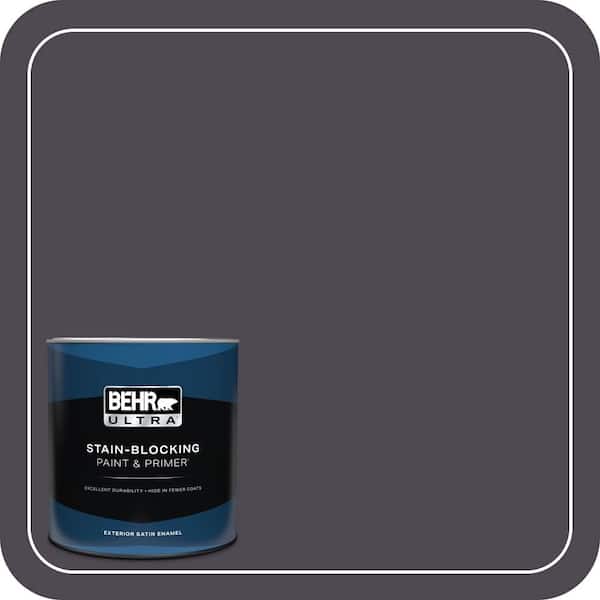 BEHR ULTRA 1 qt. #MQ5-01 Extravagance Satin Enamel Exterior Paint & Primer