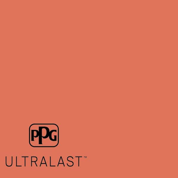 PPG UltraLast 1 qt. #PPG1193-6 Rustic Pottery Semi-Gloss Interior Paint and Primer