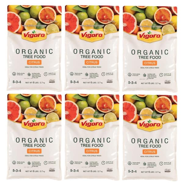 Vigoro 6 lb. Organic Citrus Dry Plant Food Fertilizer 5-3-4 (6