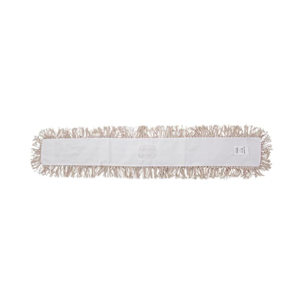 Hygrade Cotton Industrial Dust Mop Mop Head, 48w x 5d, White