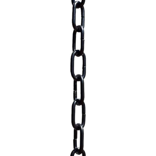 N scale blackened brass chain 45 links per inch 