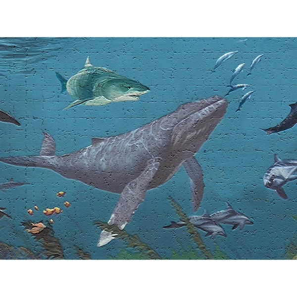 Dundee Deco Falkirk Dandy II Blue Grey Ocean Nature Peel and Stick Wallpaper Border