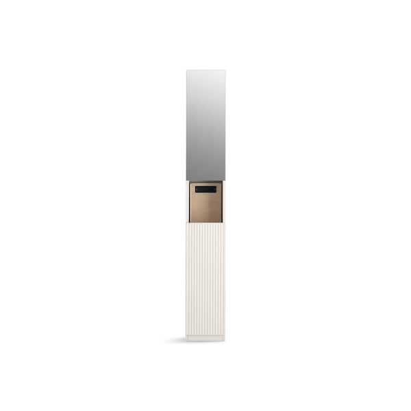Spacity 12 in. W x 13.68 in. D x 80 in. H Bath Vanity Cabinet without Top in White