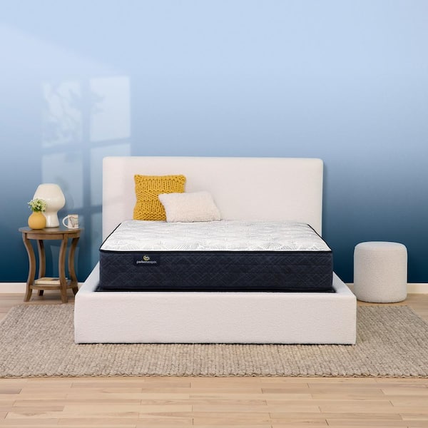 Perfect Sleeper MidSummer Nights Full Plush 10.5 in. Mattress Set with 9 in. Foundation
