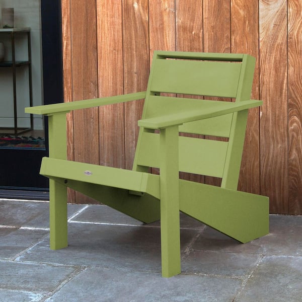Highwood Haven Modern Palm Green Adirondack Chair Set of 1