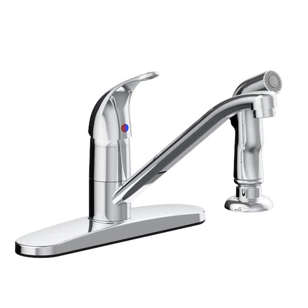 Seasons Westlake Single-Handle Standard Kitchen Faucet with Side Spray ...