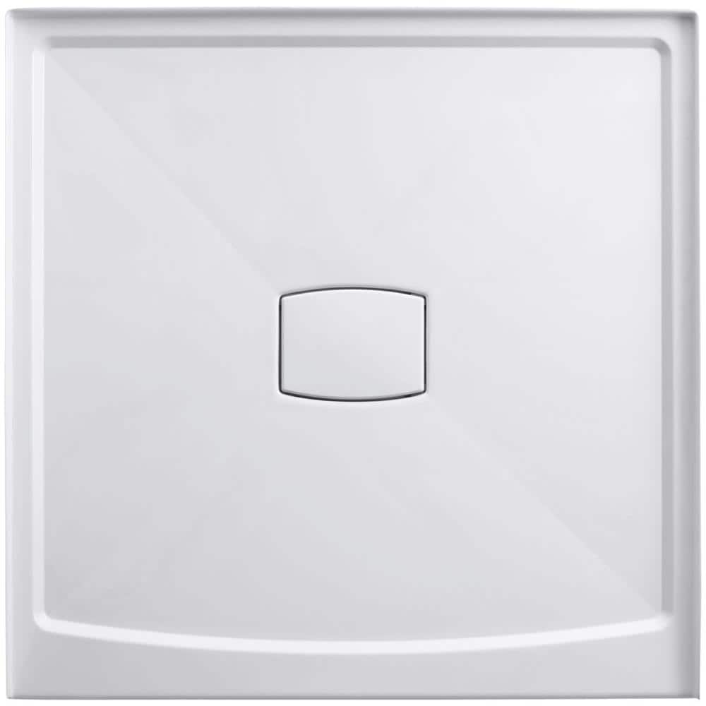 Archer White 48" x 48" Single Threshold Shower Base