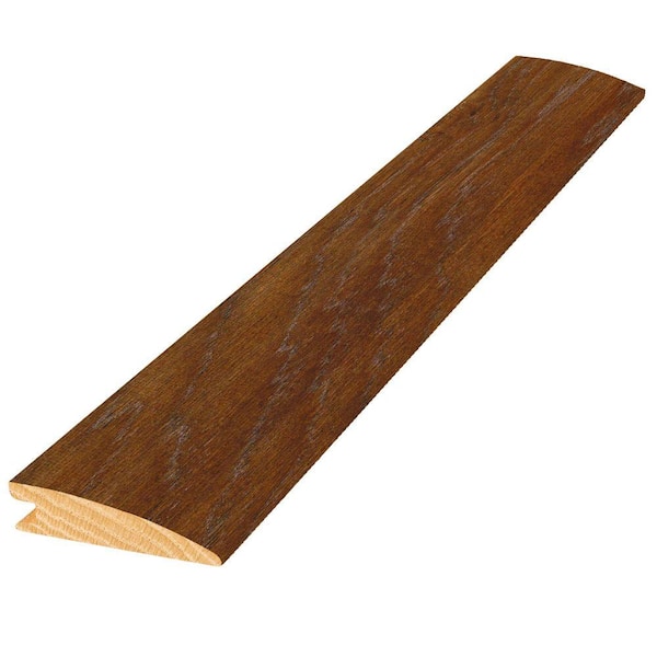 Mohawk Hickory Chocolate 13/32 in. Thick x 2 in. Wide x 84 in. Length Hardwood Flush Reducer Molding