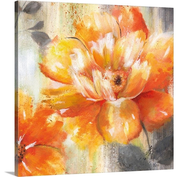 "Orange Crush II" by Nan F Canvas Wall Art