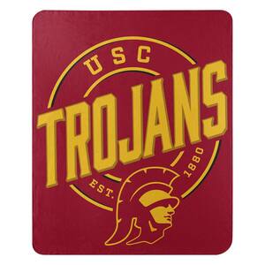 NCAA USC Campaign Fleece Throw