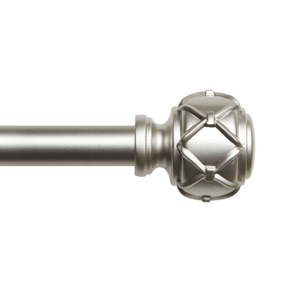 EXCLUSIVE HOME Clancy 35 in. - 66 in. Adjustable Length 1 in. Single ...