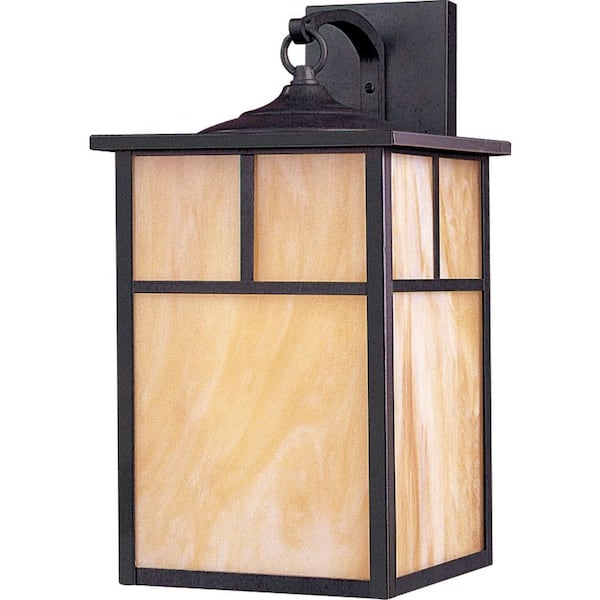 Maxim Lighting Coldwater 1-Light Burnished Outdoor Wall Lantern Sconce