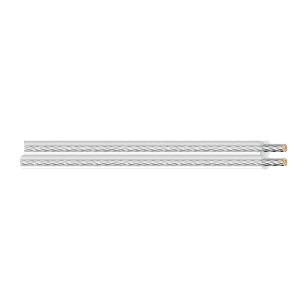 20ft Silver - 18/2 - SPT-1 Plastic Cord Set