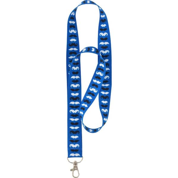 Standard Lanyard with Mustache Design
