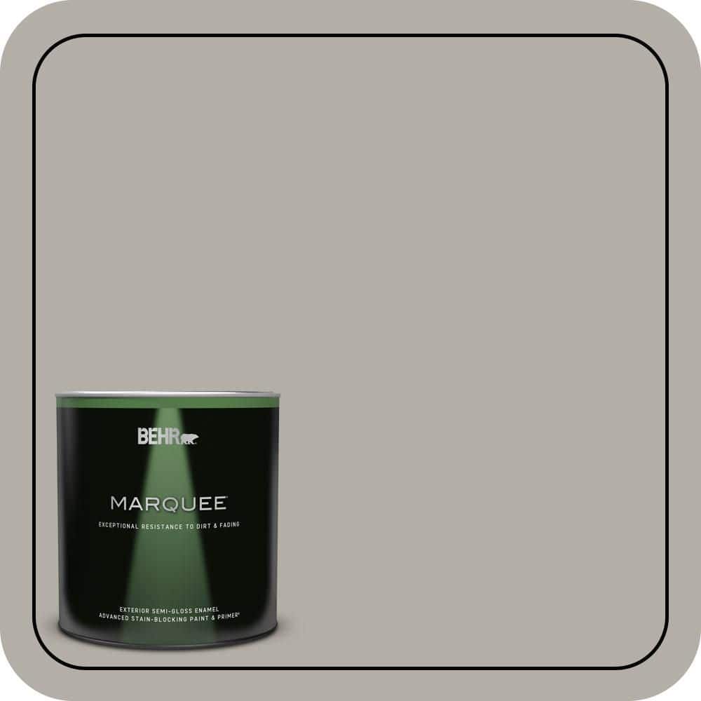 1 qt. #T17-09 Laid Back Gray Semi-Gloss Enamel Exterior Paint & Primer price history on PriceWatchPro