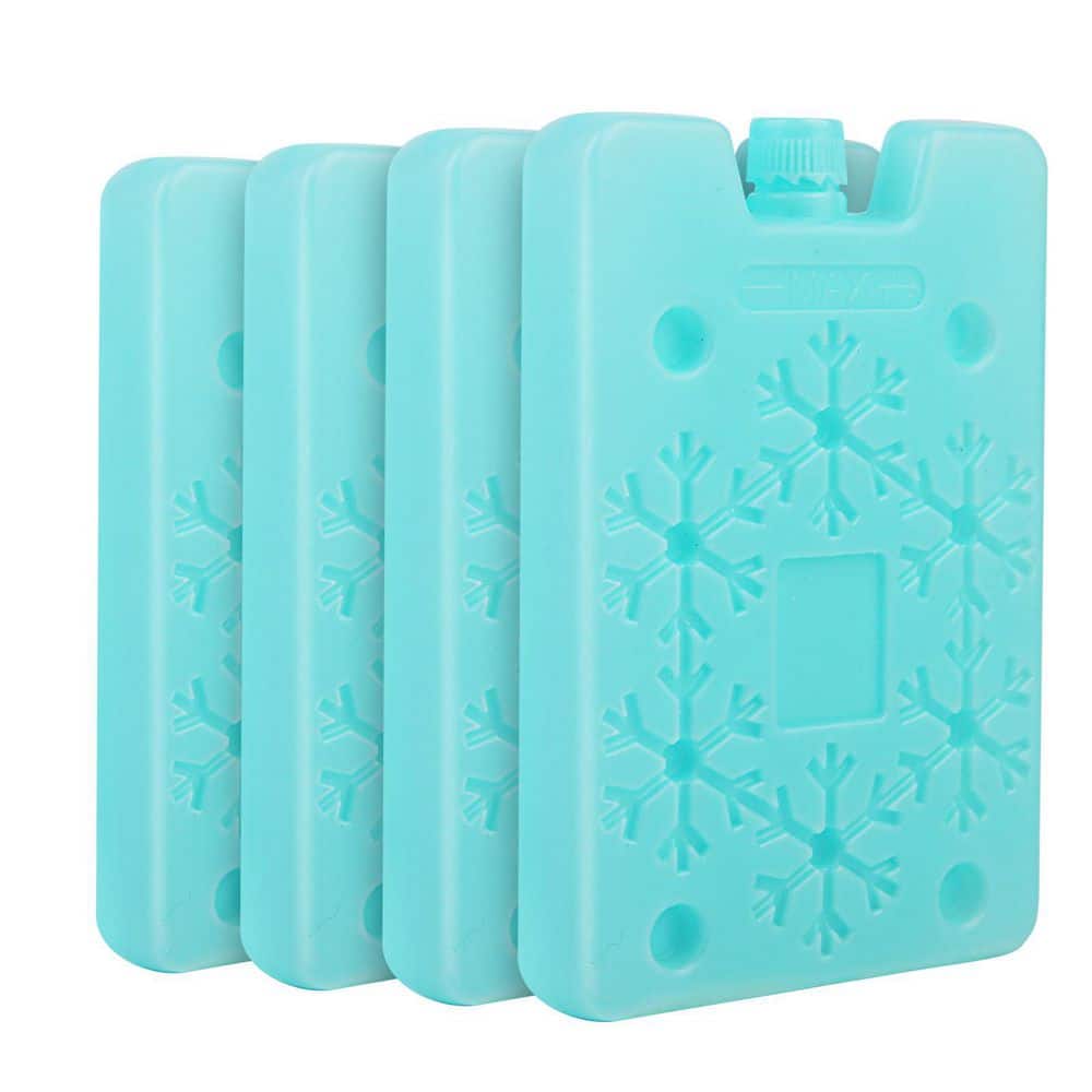 Slim Reusable Ice Packs for Lunch Boxes & Coolers, 4/8 Pack OGSA10134 ...