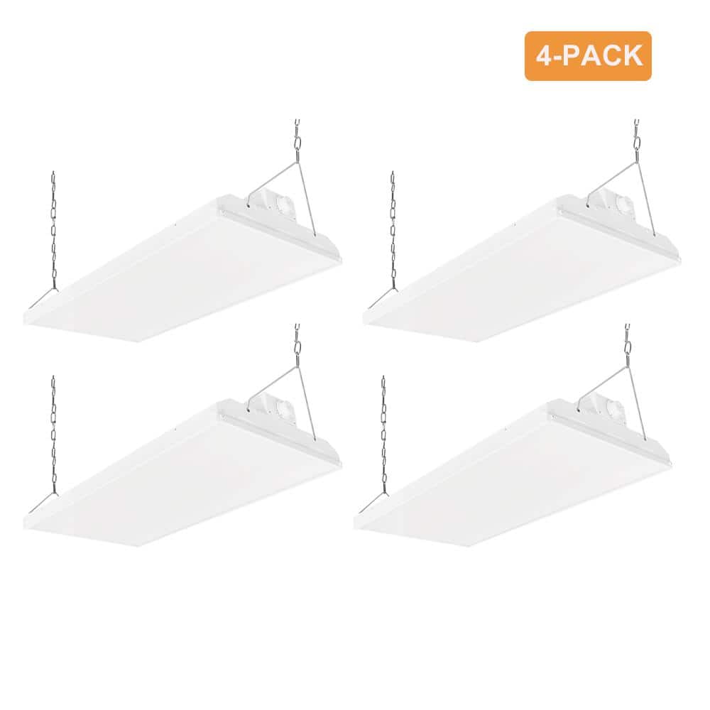 2 ft. 600-Watt Equivalent Up to 20,925 Lumens Integrated LED Dimmable High Bay Light, 5000K Daylight, UL Listed (4-PACK) price history on PriceWatchPro