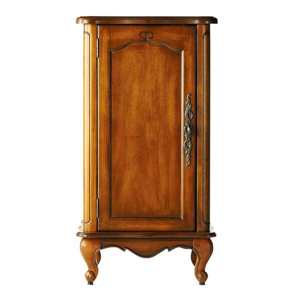 Home Decorators Collection Provence 18 in. W Floor Bath Vanity Cabinet Only in Chestnut