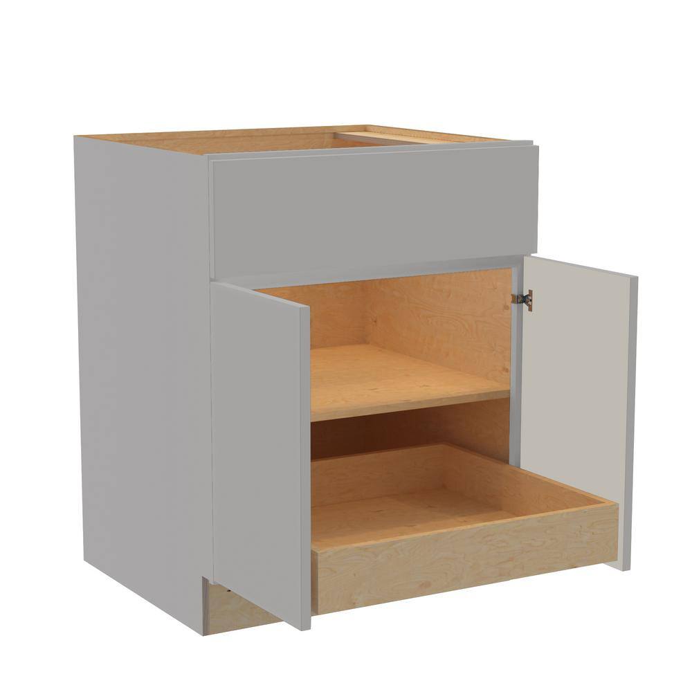 Hargrove 24 in. W x 24 in. D x 34.5 in. H Assembled Plywood Base Kitchen Ca