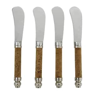 Cheese Spreaders with Cork Handles (Set of 4)