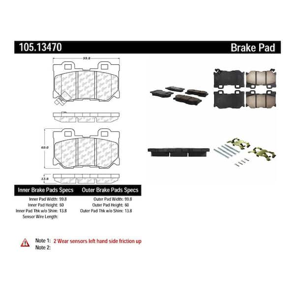 Centric Parts Disc Brake Pad Set