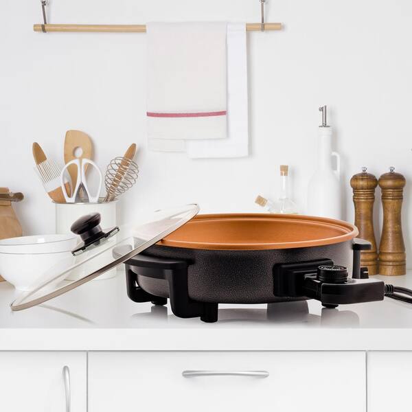 ovente electric skillet portable