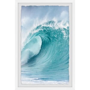 "Flow With It" by Marmont Hill Framed Nature Art Print 45 in. x 30 in.
