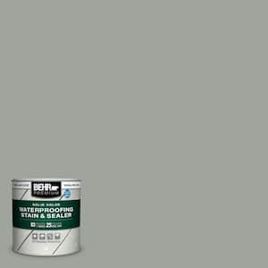 8 oz. #710F-4 Sage Gray Solid Color Waterproofing Exterior Wood Stain and Sealer Sample