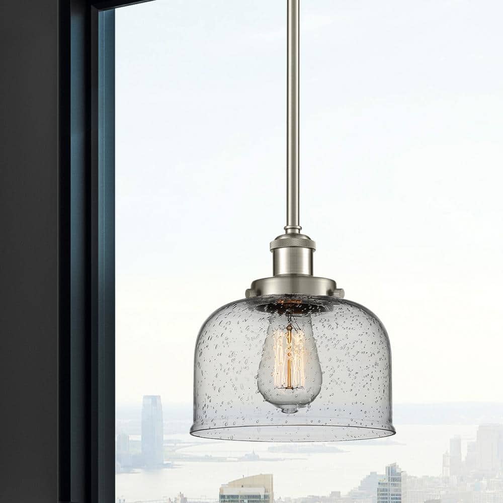 Urban Mini 10" Satin Nickel Pendant with Customizable Shades