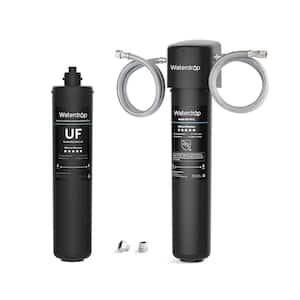 15UA Under Sink Water, Under Counter Filter System, Reduces Lead, Chlorine, NSF/ANSI, Extra RF15-UF Replacement Filter