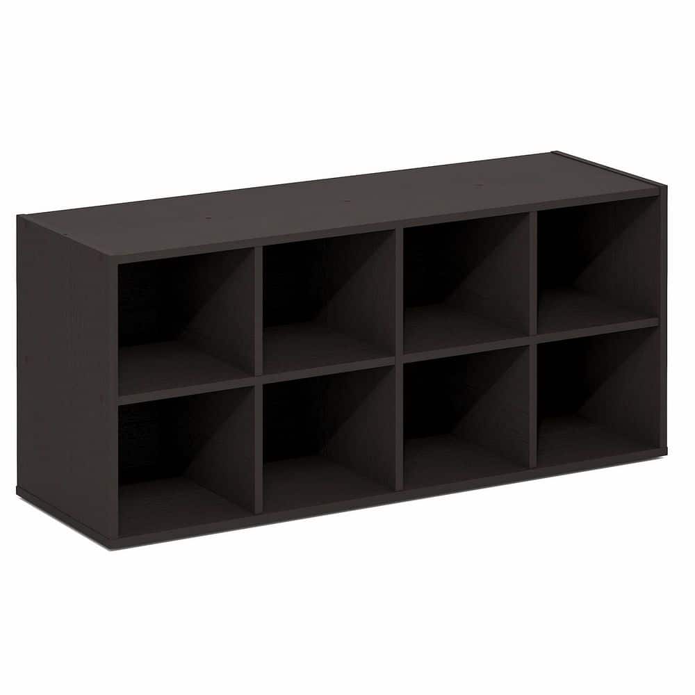 Furinno 15.6 in. H 8-Pair White Wood Shoe Rack 25006DOK - The Home Depot