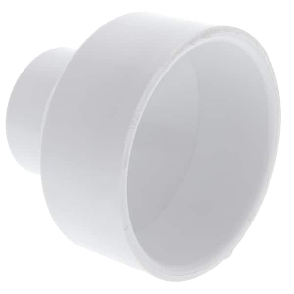 Nibco 3 In X 1 1 2 In Pvc Dwv Hub X Hub Reducing Coupling Fitting C4801hd3112 The Home Depot