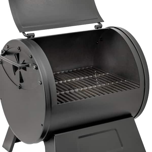Portable Charcoal Grill Side Fire Box Outdoor Cooking Heavy Duty Home Cook Black 