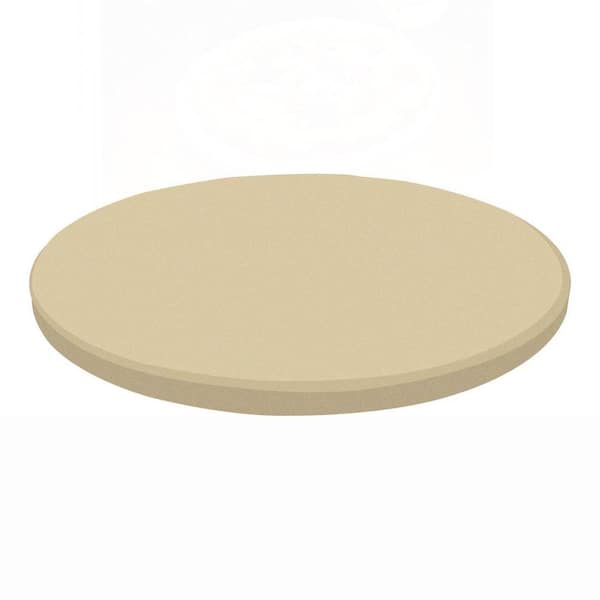 Cordierite Heavy Duty Pizza Stone Thermal Shock Resistant Durable Safe Round Baking Stone for Oven Grill BBQ 1 Piece