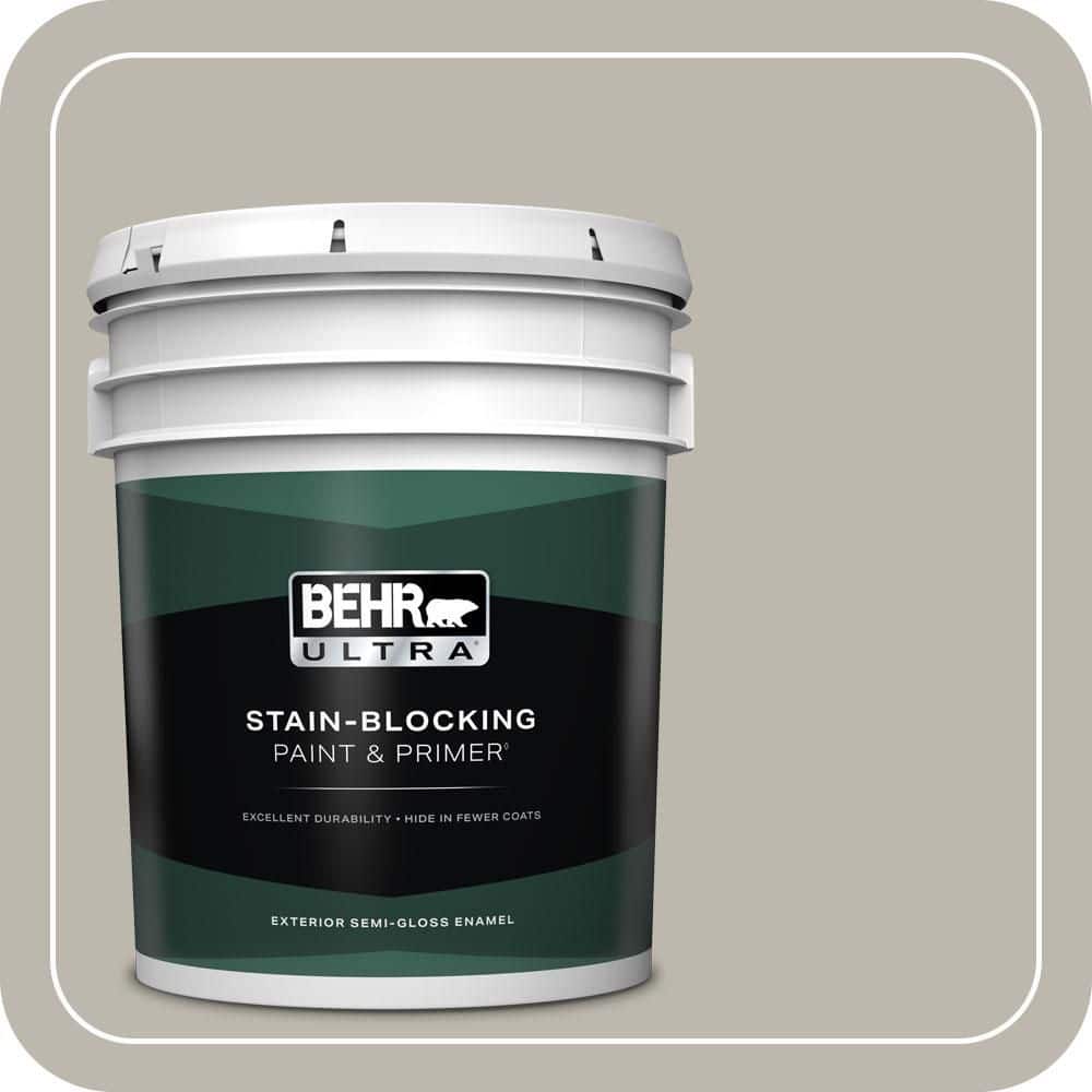 5 gal. Home Decorators Collection #HDC-NT-06G Glasgow Fog Semi-Gloss Enamel Exterior Paint & Primer price history on PriceWatchPro