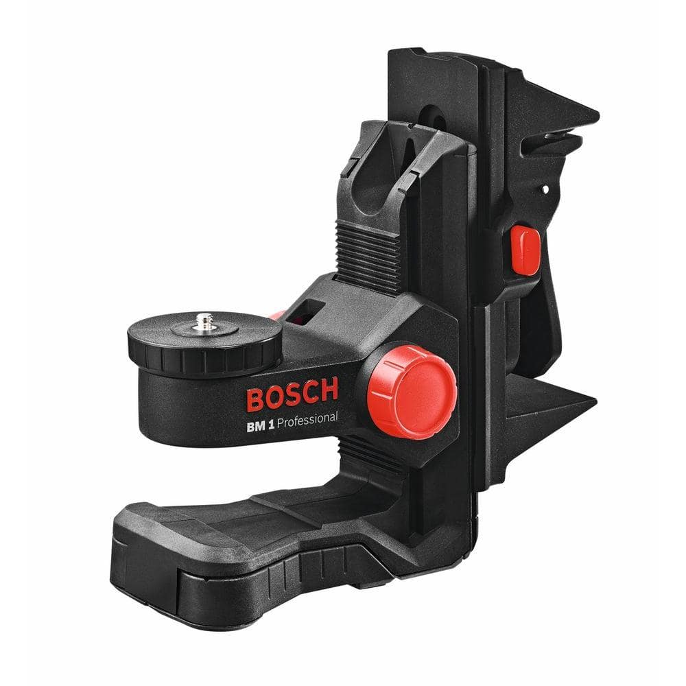 Bosch Laser Level Positioning Device with Microfine Height Adjustment and  Strong Magnets includes Ceiling Clip BM 1 - The Home Depot