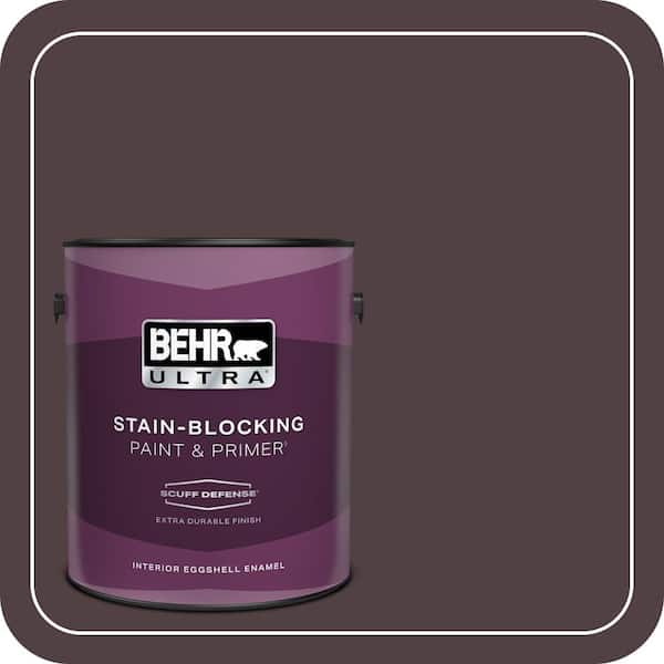 BEHR ULTRA 1 gal. #BXC-87 Rich Bordeaux Extra Durable Eggshell Enamel Interior Paint & Primer