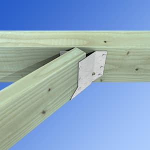 SUL ZMAX Galvanized Joist Hanger for 2x6 Nominal Lumber, Skewed Left