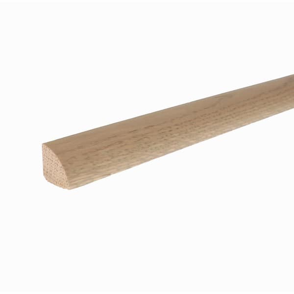 ROPPE Quarter Round Matte Pisa 0.75 in. T x 0.75 in. W x 78 in. L Hardwood Trim