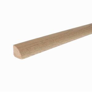 Pisa 0.75 in. Thick x 0.75 in. Wide x 94 in. Length Matte Wood Quarter Round Molding