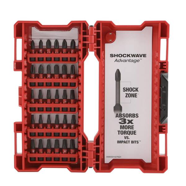 Milwaukee - SHOCKWAVE Impact Duty Alloy Steel Screw Driver Bit Set (142-Piece)