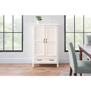 Ivory Wood Kitchen Pantry (30 in. W x 47 in. H)